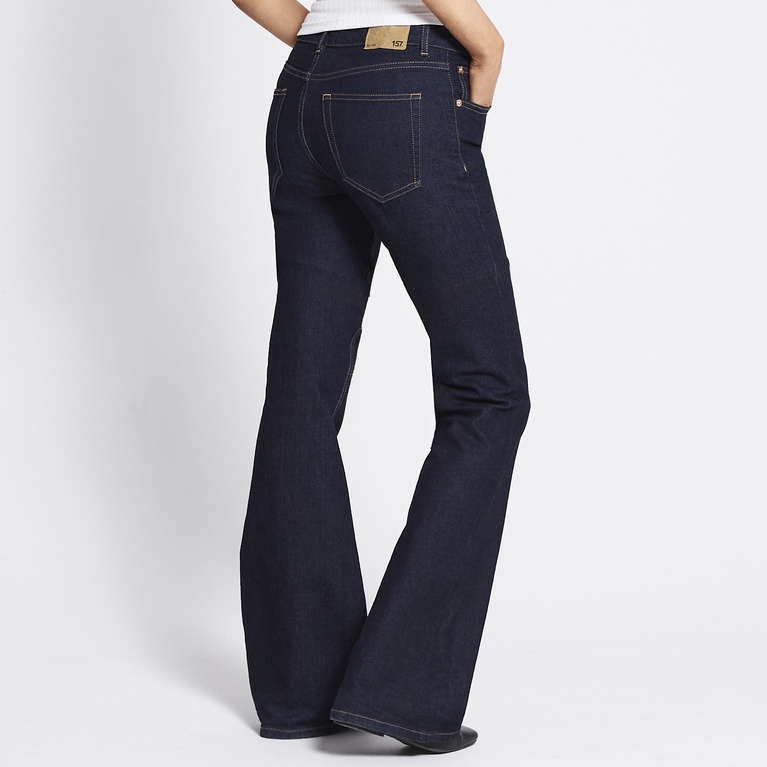 Low waist bootcut jeans "Low Boot" Rinse